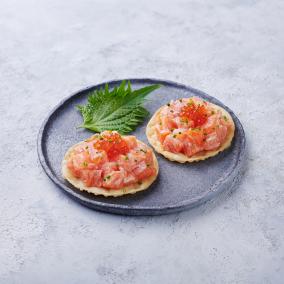 Truffle Salmon Crisps