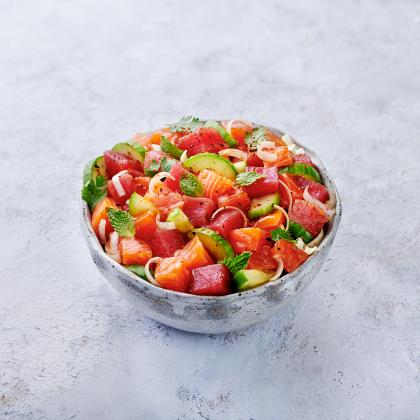 Marinated chirashi