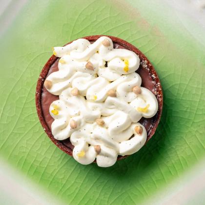 Chocolate Tart with Vanilla & Buckwheat