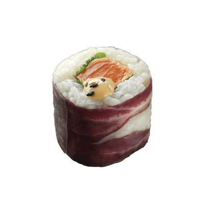 Salmon Tataki Spring Roll
