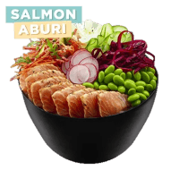 salmon-aburi-poke-bowl