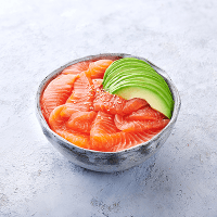 salmon-avocado-chirashi