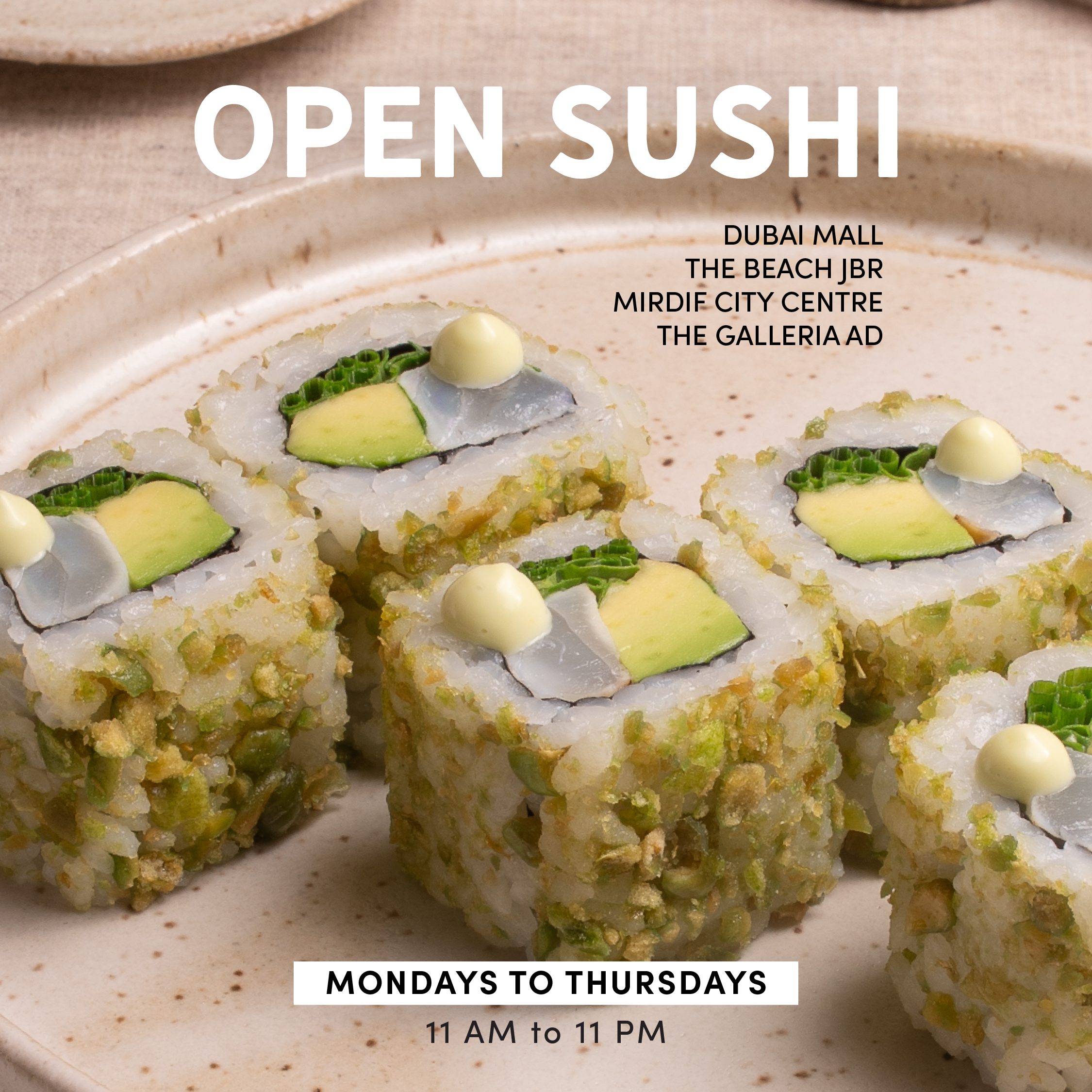open sushi - Sushi Art